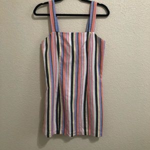 Stripped summer dress